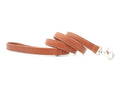 Luxury Vegan Leather Dog Lead | Eco-Friendly, Water-Resistant | Brown | 110cm