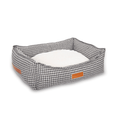 Luxury Houndstooth Dog Bed | Orthopaedic, Washable | The Kensington | The Hound & Dane