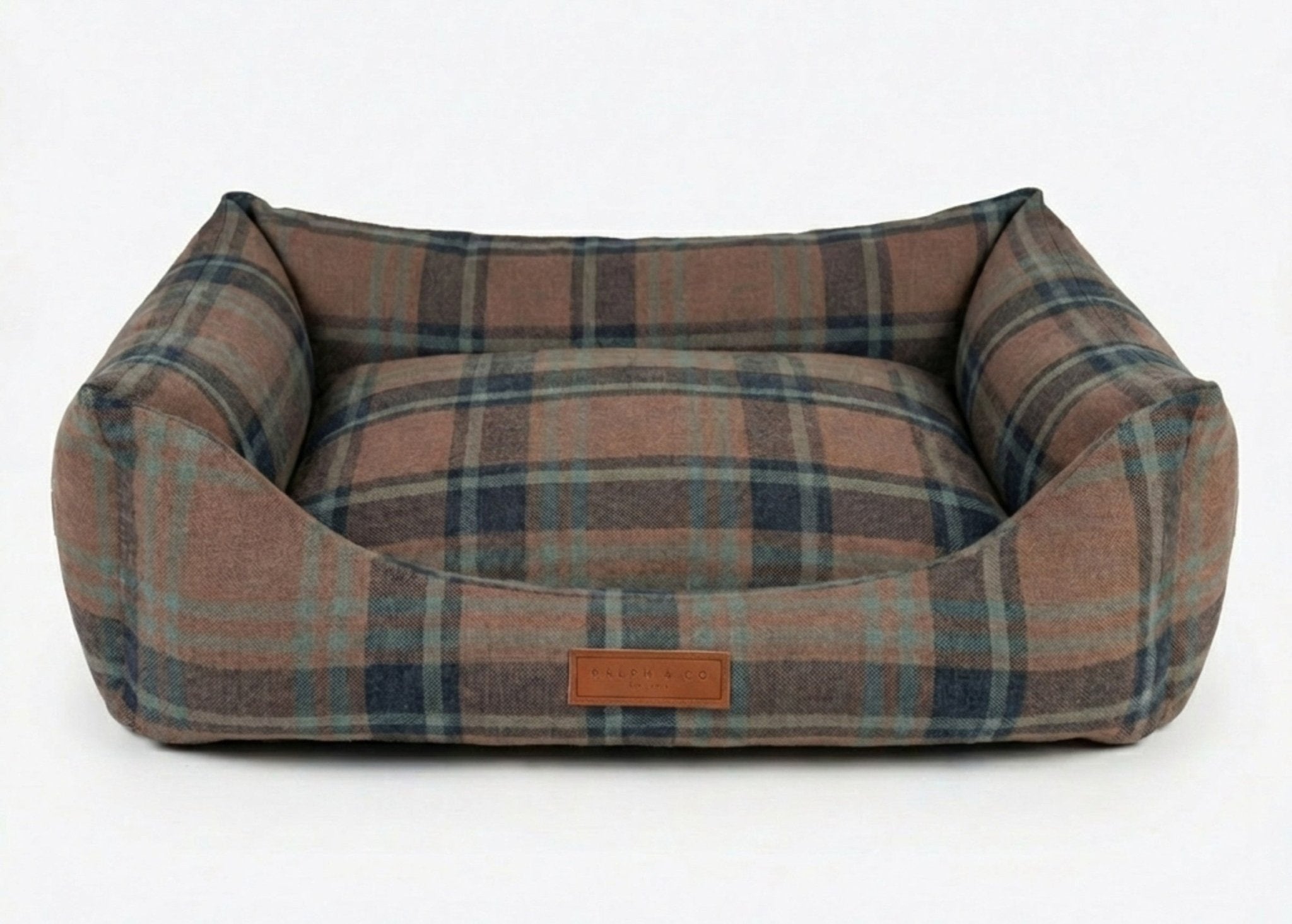 Luxury Tartan Dog Bed | Memory Foam, Washable | The Marlow | The Hound & Dane